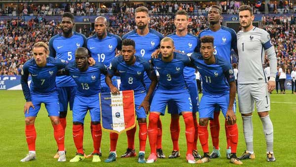 L'équipe de France de la Coupe du Monde de football