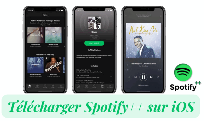 Téléchargez Spotify++ pour avoir Spotify Premium gratuit iOS