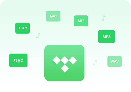 Convertissez des chansons en MP3/AAC/WAV/FLAC/AIFF/ALAC