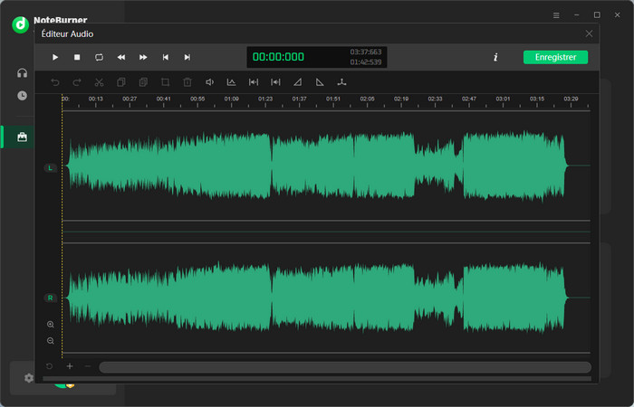 Modifier des fichiers audio locaux