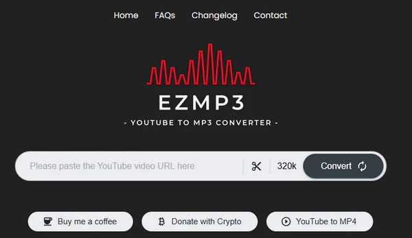 Site similaire à SaveMP3 : EzMP3