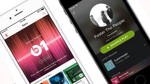 Apple Music Spotify Radio