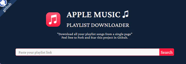 Apple Music Playlist Downloader