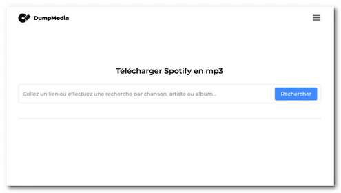 DumpMedia Spotify MP3 Online