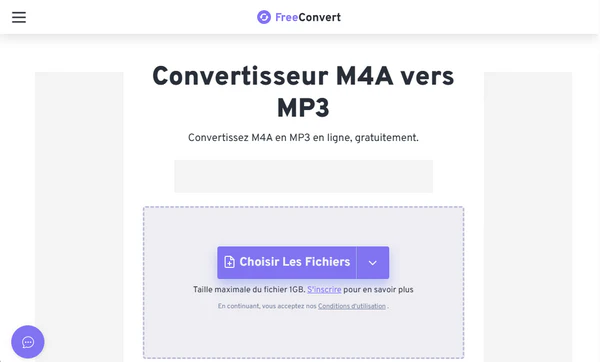 FreeConvert Convertisseur iTunes MP3