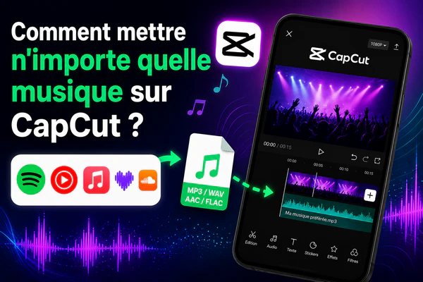 Mettre n'importe quelle musique sur CapCut
