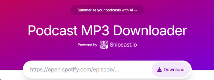 Podcast MP3 Downloader