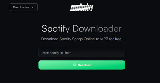 Spotify to MP3 Downloader Online : soundloaders.app