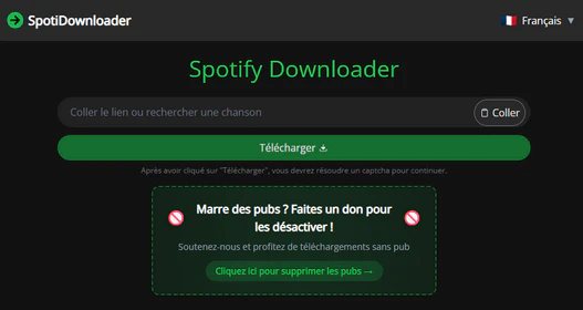 SpotiDownloader Spotify MP3 Convertisseur