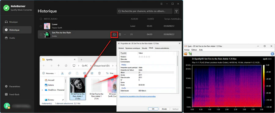 Téléchargez de la musique Spotify en FLAC