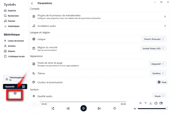Télécharger Spotube sur Windows