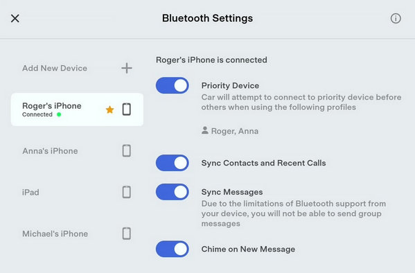 Écoutez Spotify sur Tesla via Bluetooth