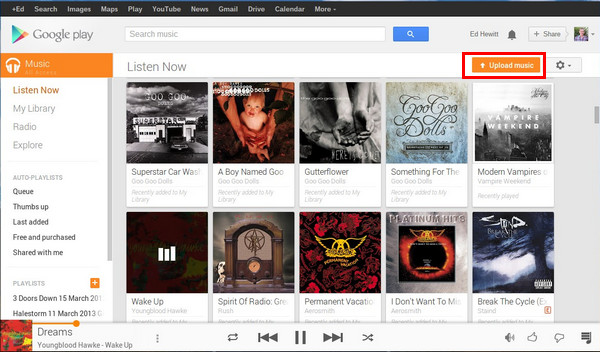 Télécharger la musique Apple convertie sur Google Play Musique
