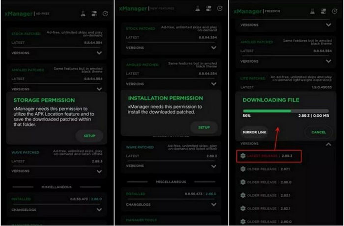 xManager Spotify Premium APK 