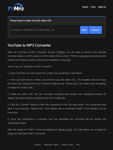 Avis de YTMP3