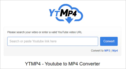 YTMP4 Convertisseur YouTube en MP4