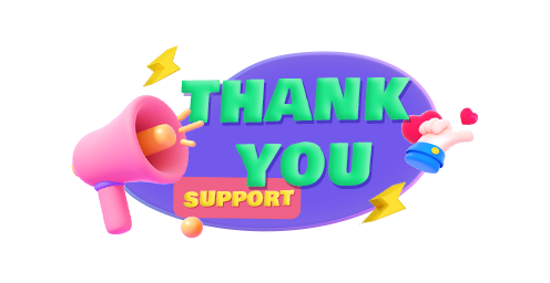 Merci pour votre soutien
