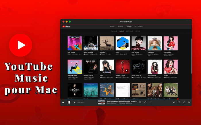 Télécharger les chansons de YouTube Music sur Mac
